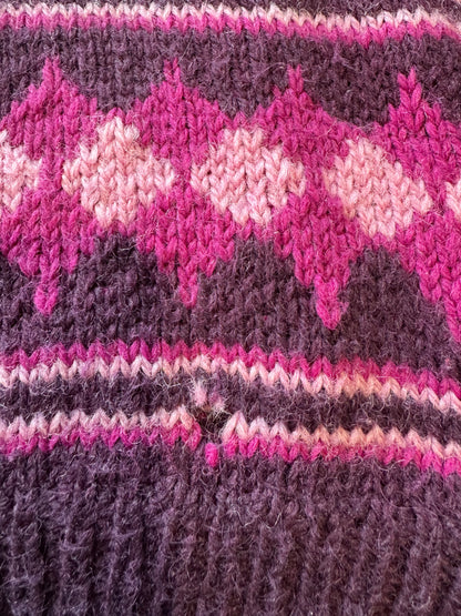**FLAWS Patterned knitted tank