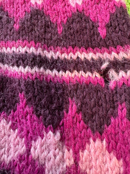 **FLAWS Patterned knitted tank