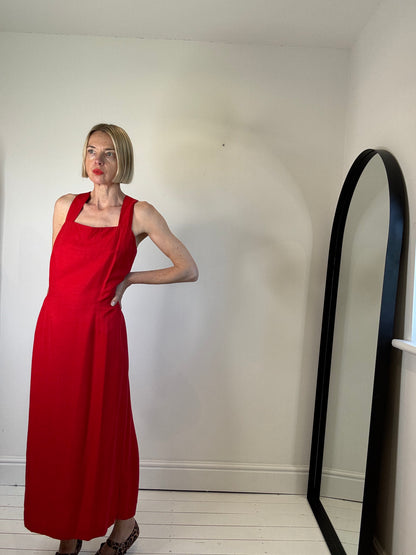 VINTAGE square neck dress