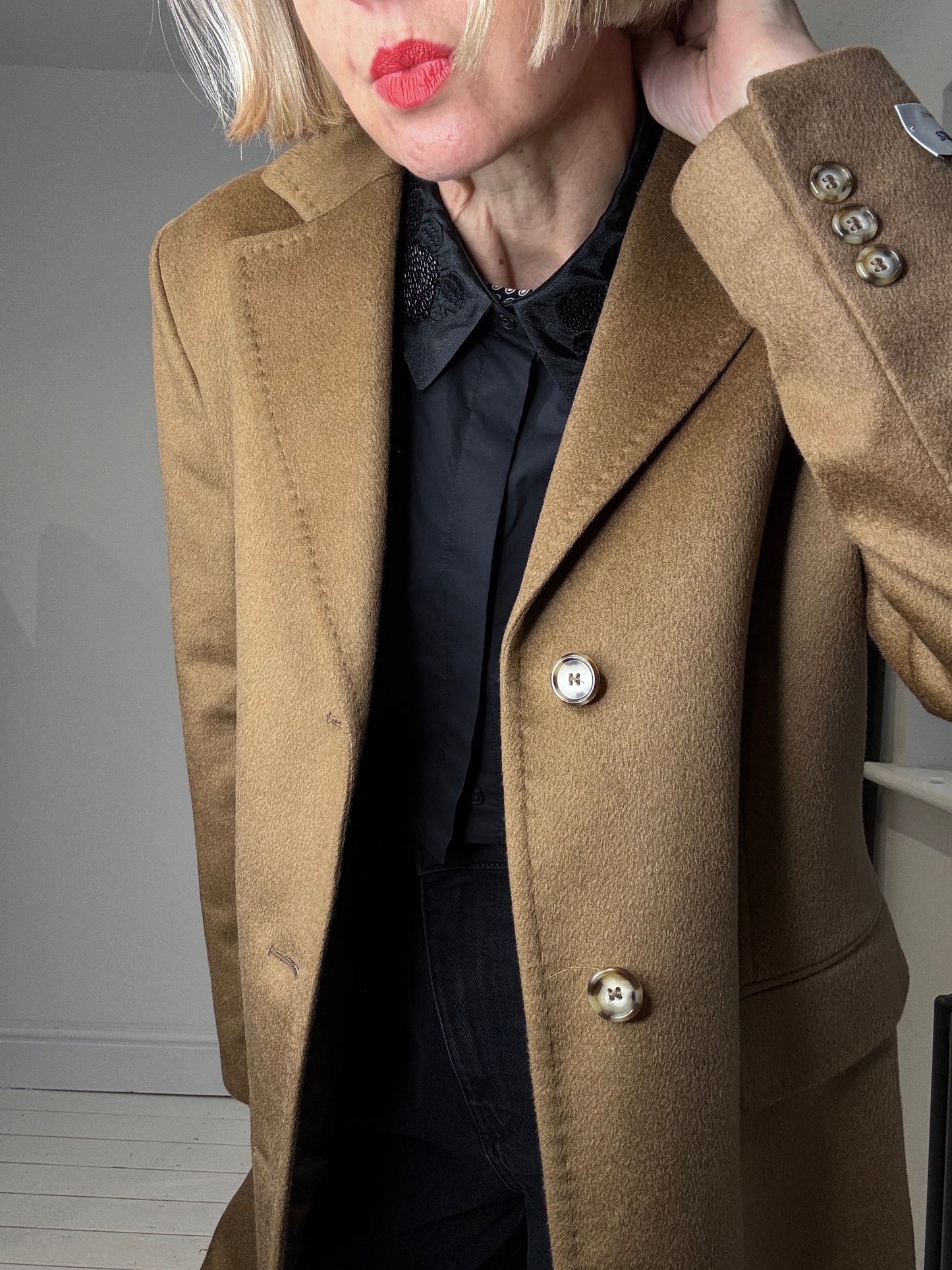 JOHNSTONS cashmere SB coat