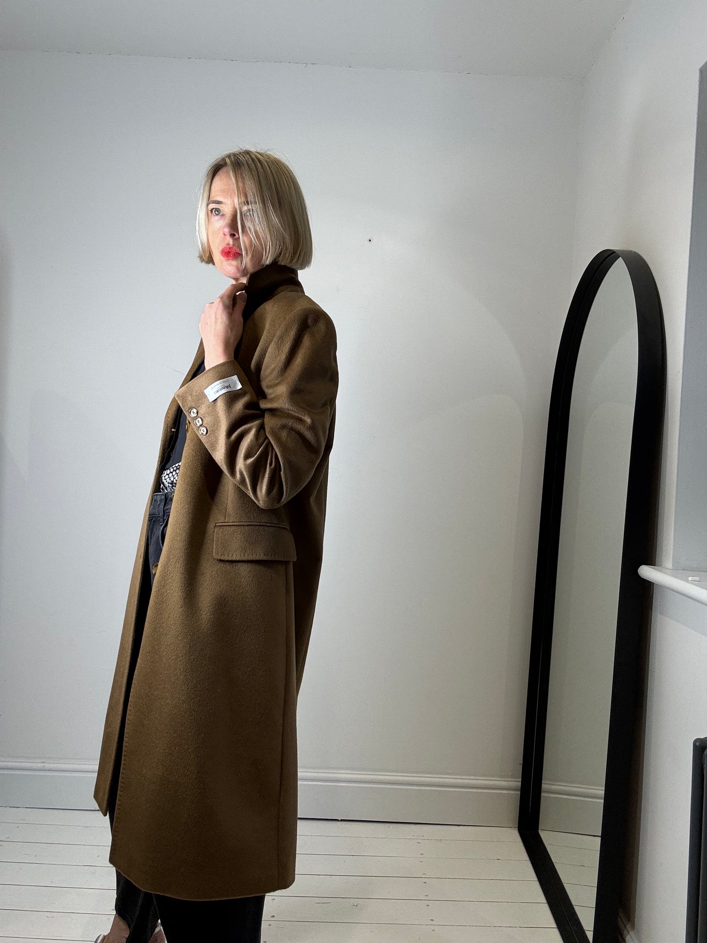 JOHNSTONS cashmere SB coat