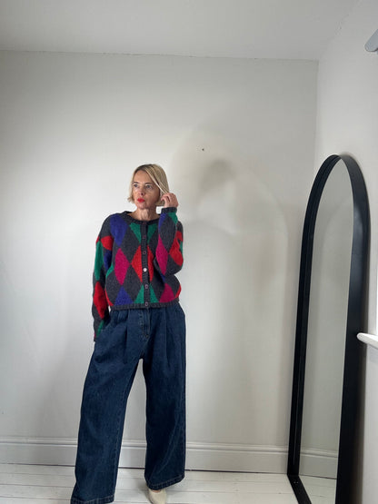 VIINTAGE diamond cardigan