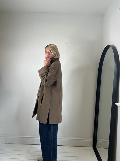 VINTAGE short asymmetric coat