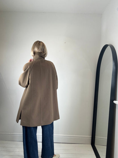 VINTAGE short asymmetric coat
