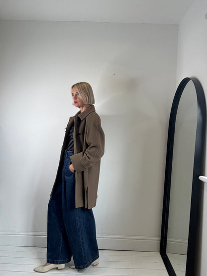 VINTAGE short asymmetric coat
