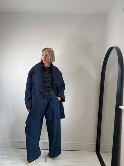 Navy db peacoat