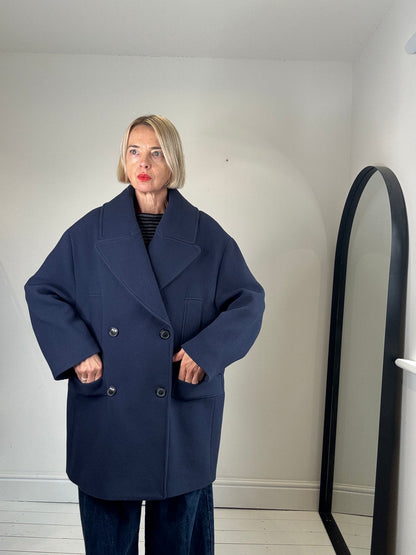 Navy db peacoat