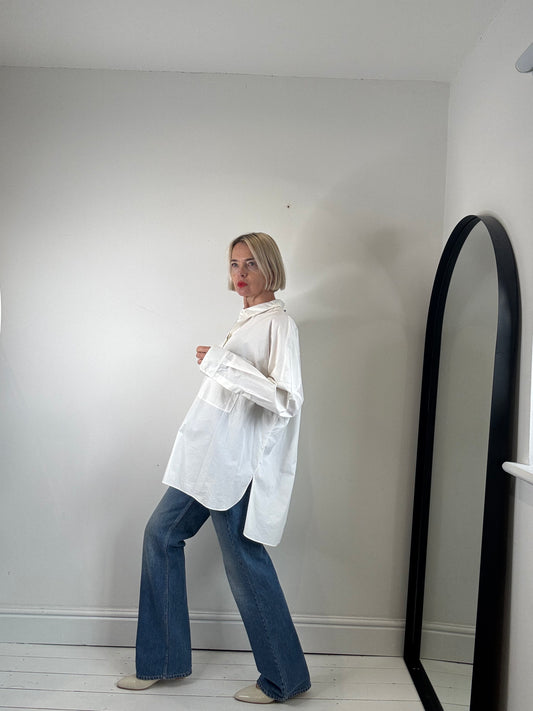 OVERSIZED cotton shirt