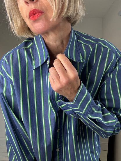 BODEN cotton stripe shirt