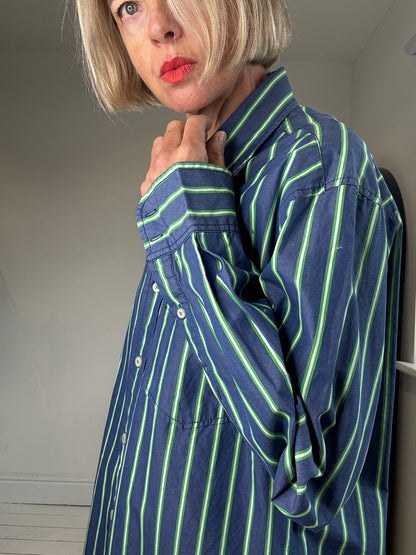 BODEN cotton stripe shirt