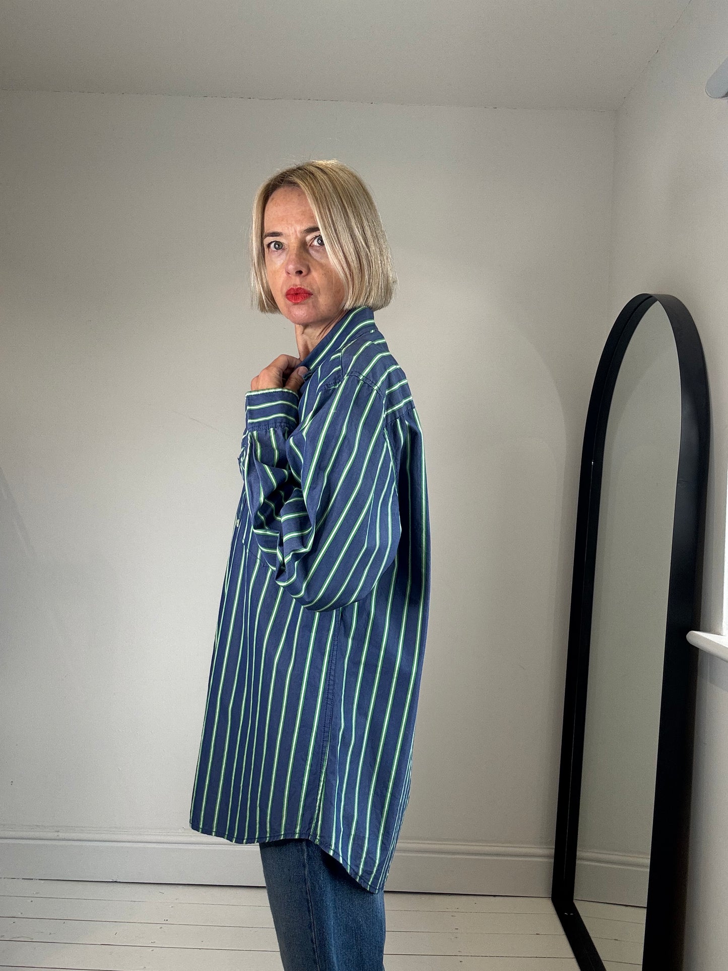 BODEN cotton stripe shirt