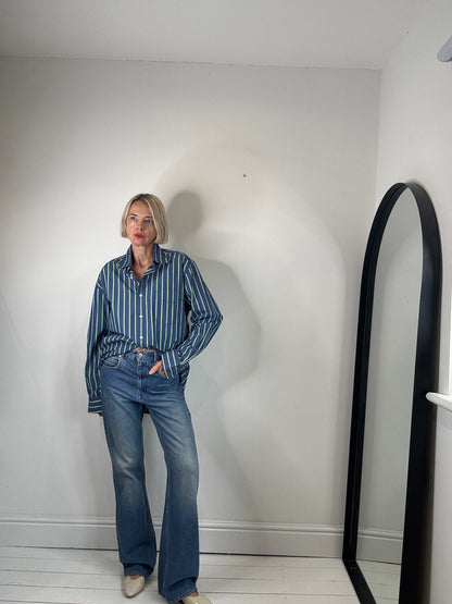 BODEN cotton stripe shirt