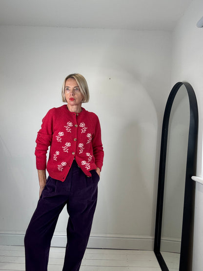 BRORA floral cardigan