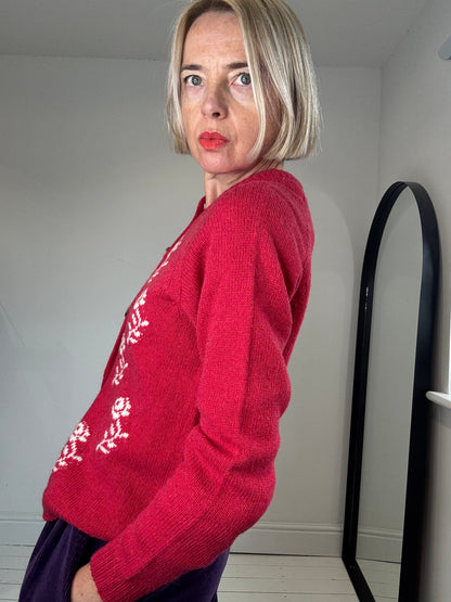 BRORA floral cardigan