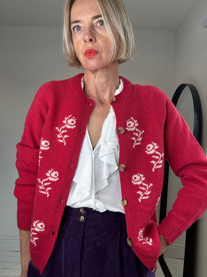 BRORA floral cardigan