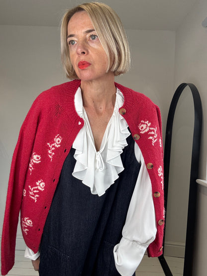 BRORA floral cardigan