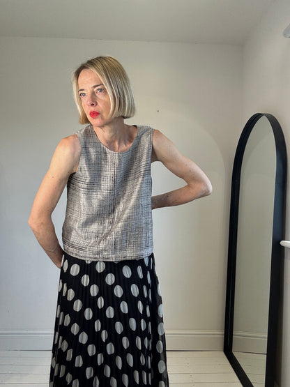 EILEEN FISHER silk top