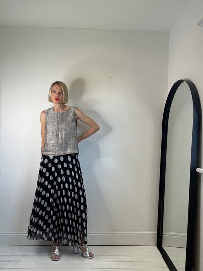 EILEEN FISHER silk top