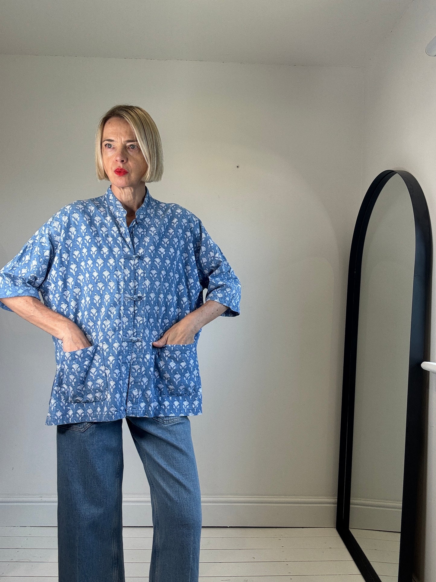 ANOKHI cotton pankou jacket
