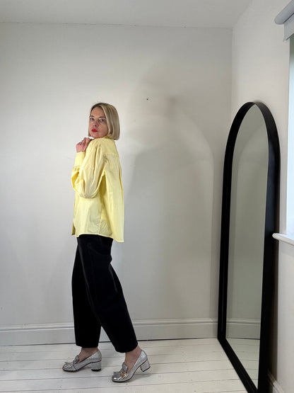 Pie crust blouse