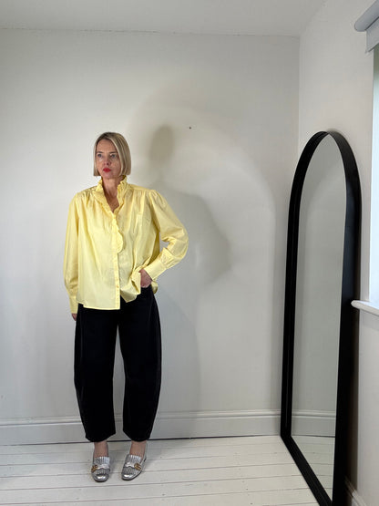 Pie crust blouse