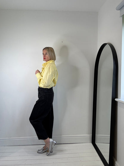 Pie crust blouse