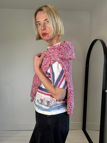 LAURA ASHLEY nautical top