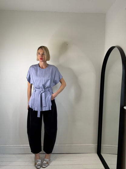 WHISTLES tie waist top