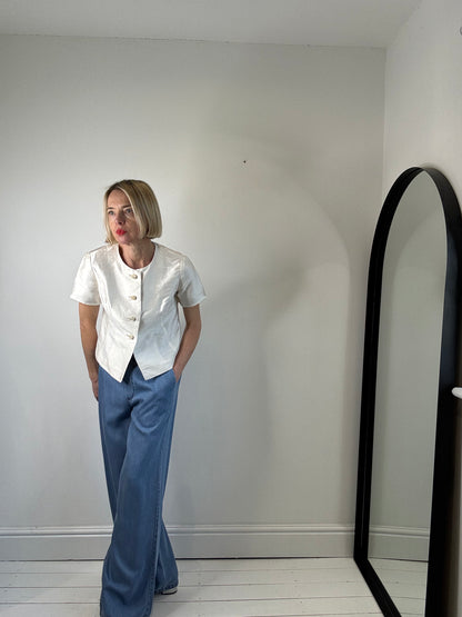 VINTAGE silk blouse