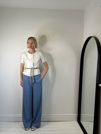 VINTAGE silk blouse