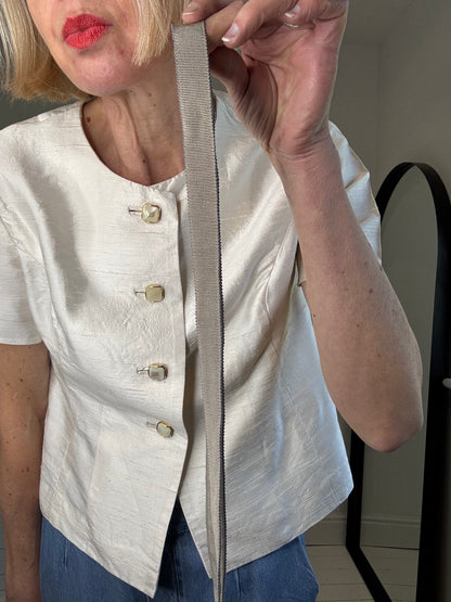 VINTAGE silk blouse