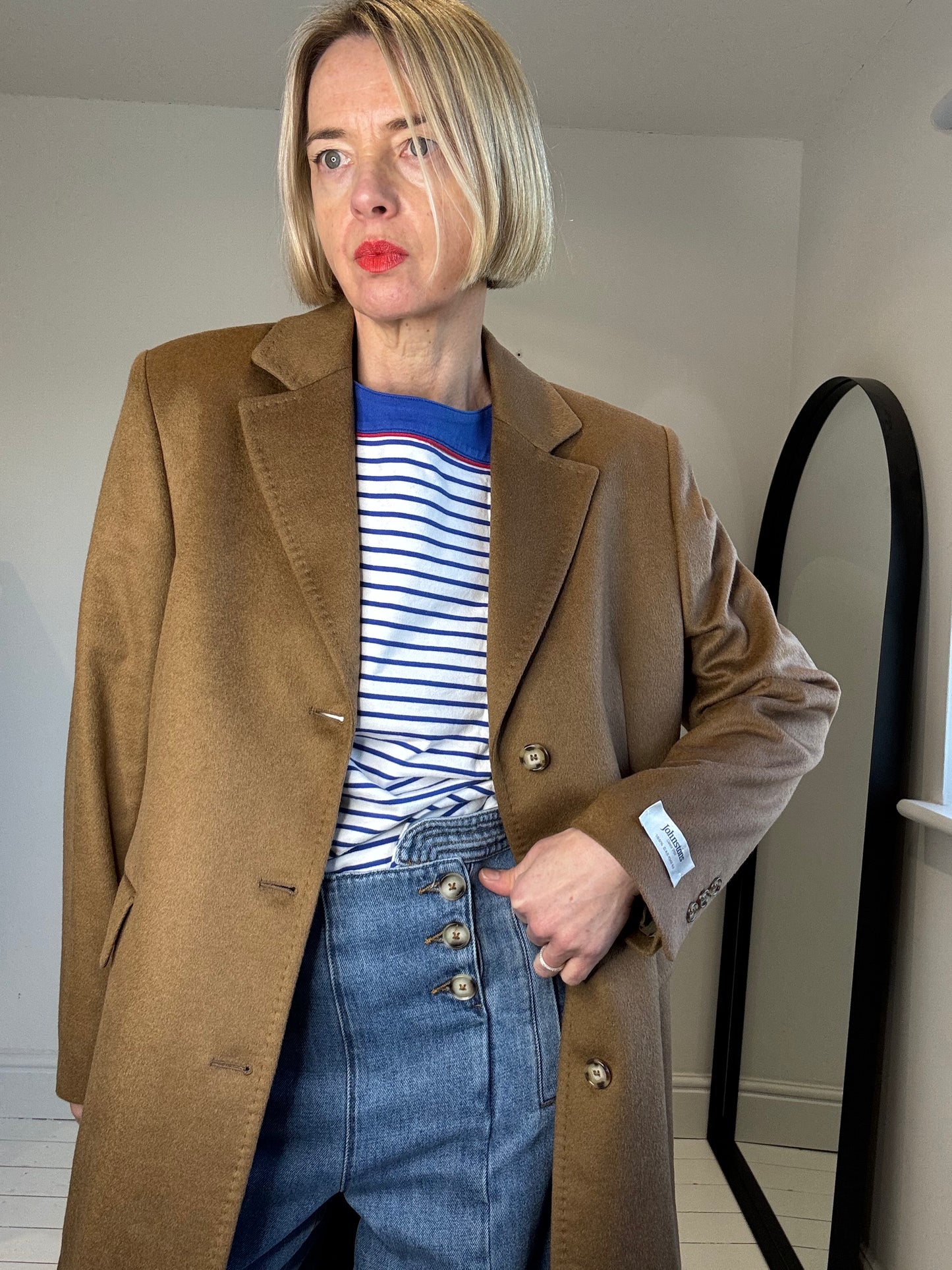 JOHNSTONS cashmere SB coat