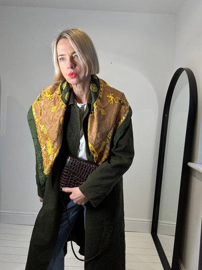 VINTAGE mock croc bag