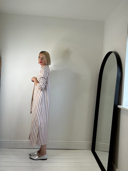 Stripe cotton dress