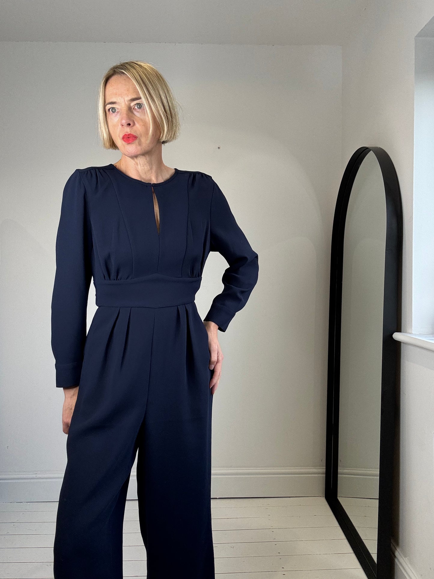 WHISTLES crepe jumpsuit