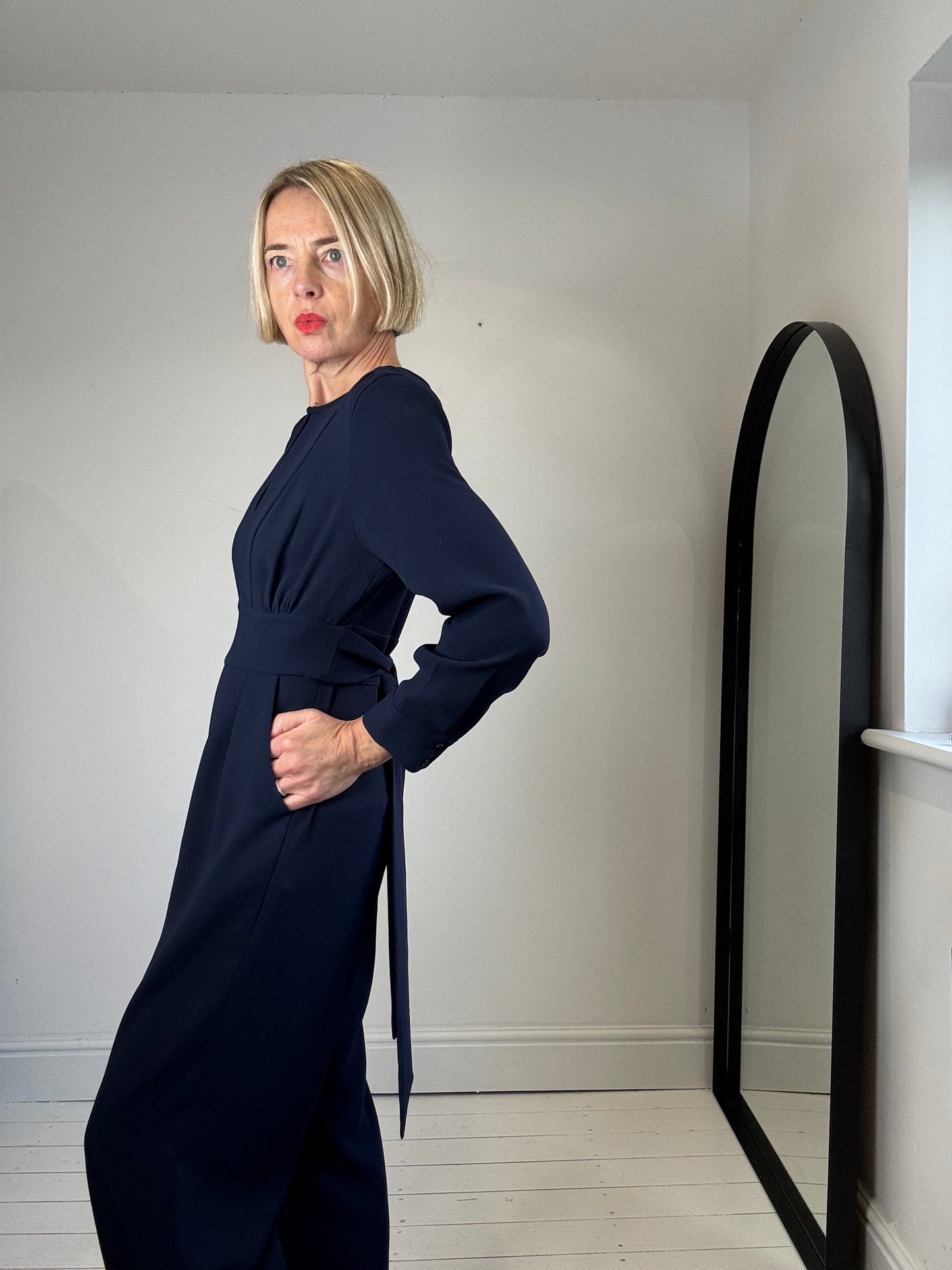 WHISTLES crepe jumpsuit