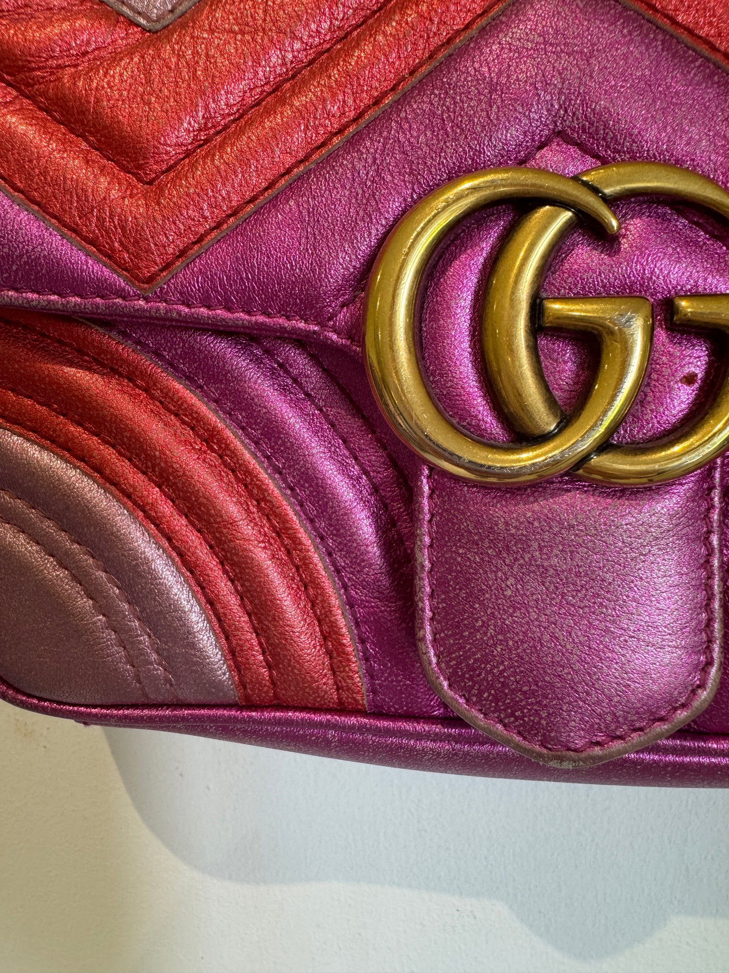 GUCCI Marmont Sylvie leather bag