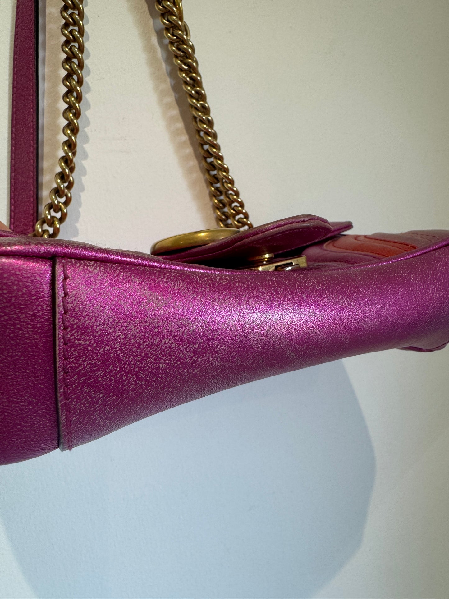 GUCCI Marmont Sylvie leather bag