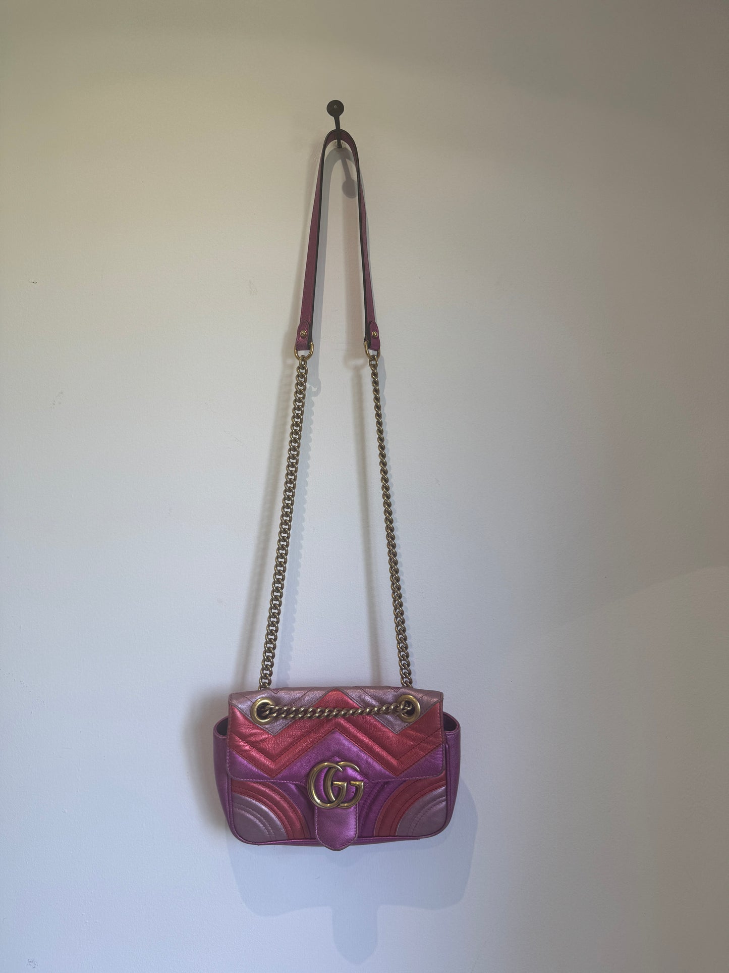 GUCCI Marmont Sylvie leather bag