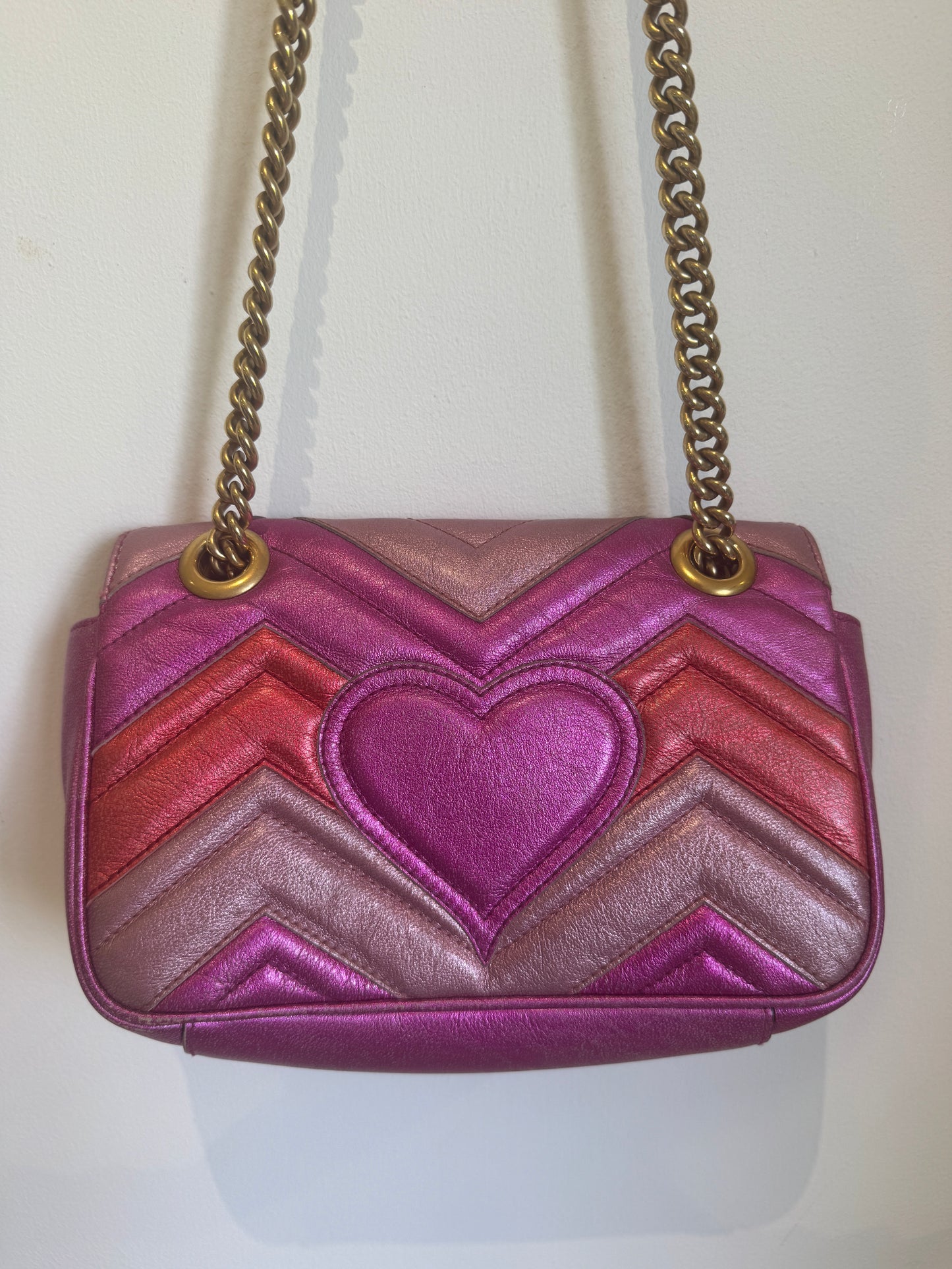 GUCCI Marmont Sylvie leather bag
