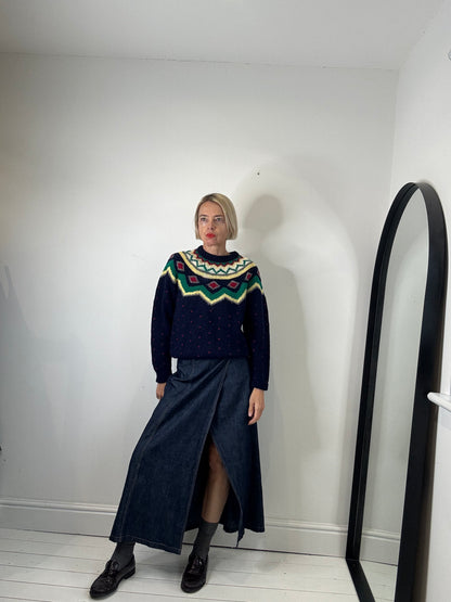 VINTAGE Fair Isle jumper