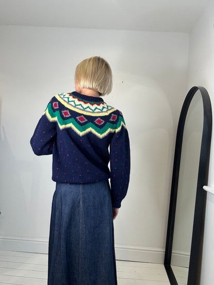 VINTAGE Fair Isle jumper