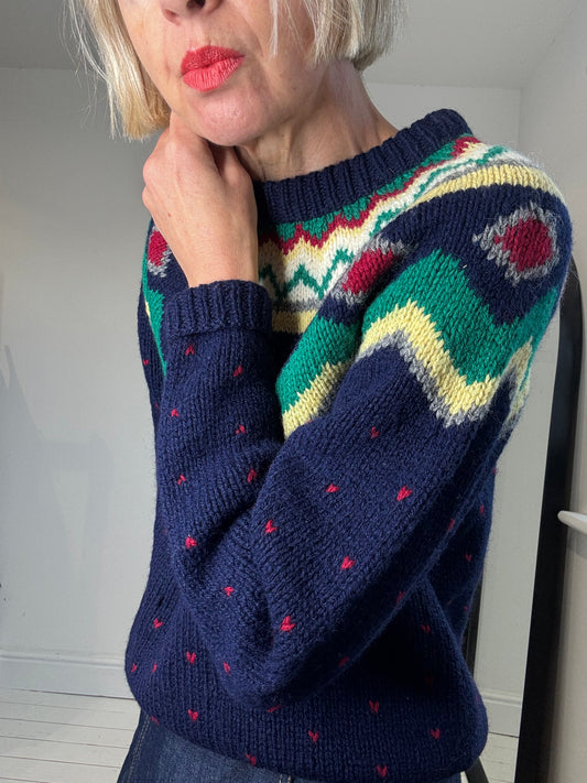 VINTAGE Fair Isle jumper