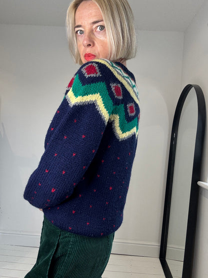 VINTAGE Fair Isle jumper