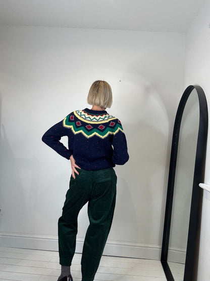 VINTAGE Fair Isle jumper