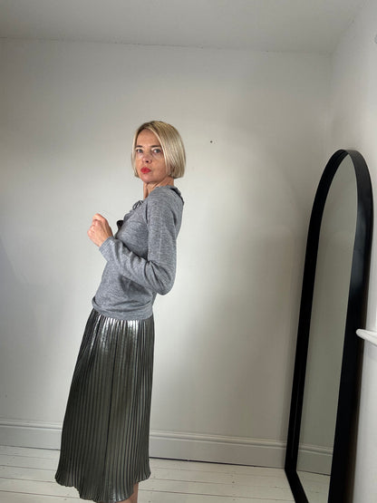 HUGO BOSS metallic skirt