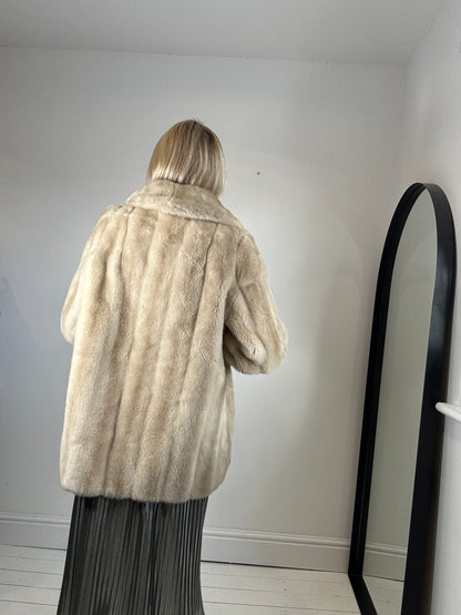 VINTAGE Tissavel faux fur