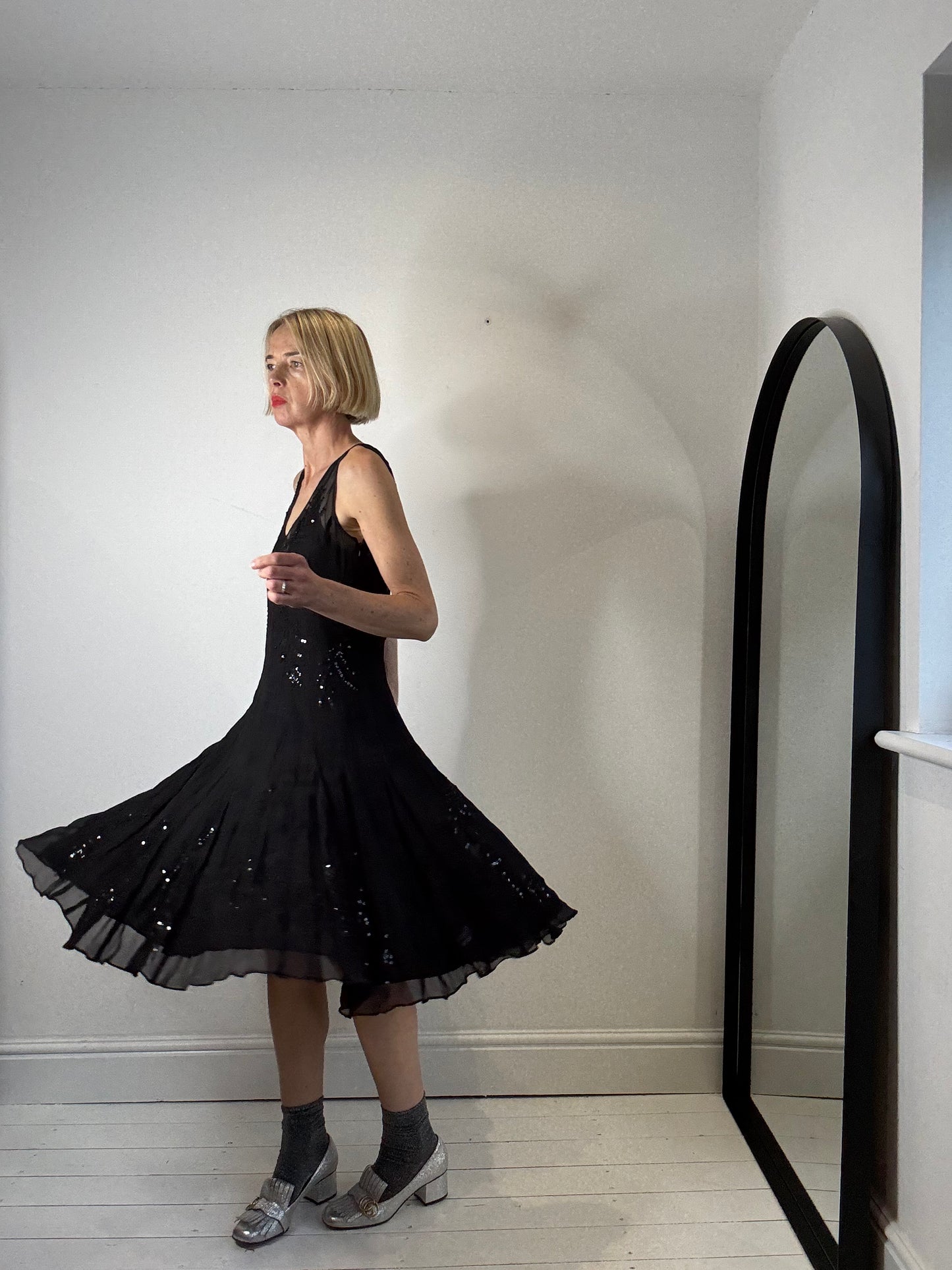 BETTY JACKSON 100% silk, made in England dress