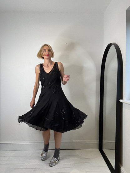 BETTY JACKSON 100% silk, made in England dress