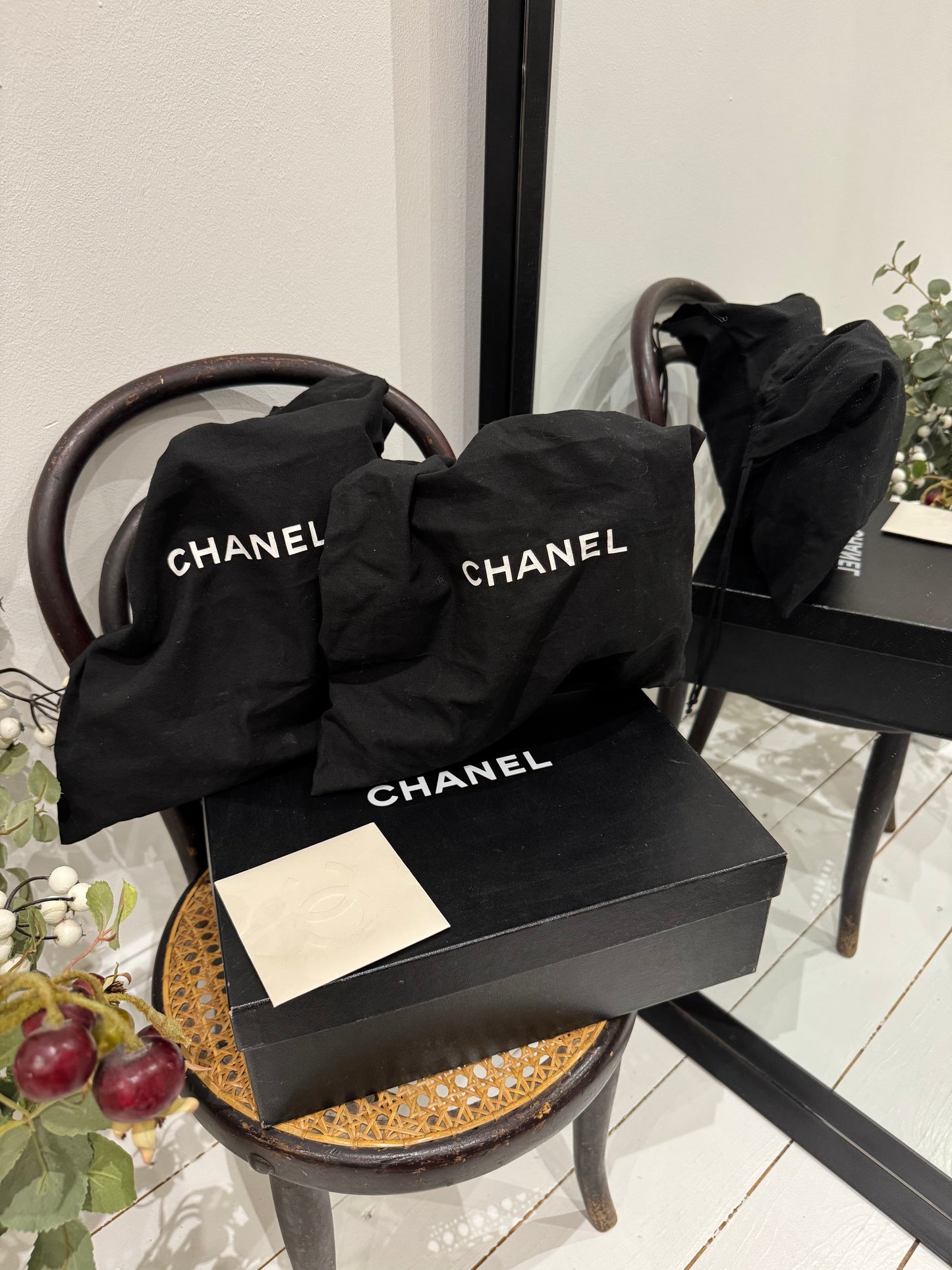 CHANEL ankle boots with iconic toe cap & quilting